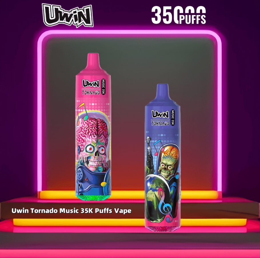 Uwin Tornado Music 35000 Puffs Vape - borovnica malina: nova era dugotrajnog vapinga u Hrvatskoj